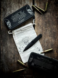 Black Peel Ply Coarse G10 - Thumb Dagger Version 1