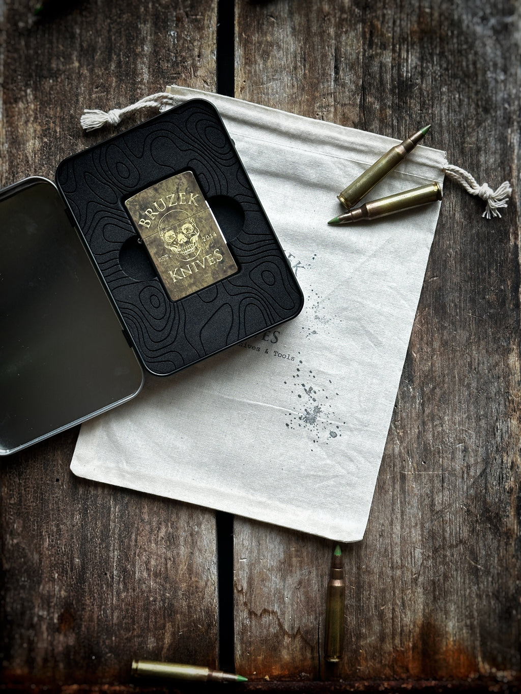 Bruzek Knives Zippo Lighter