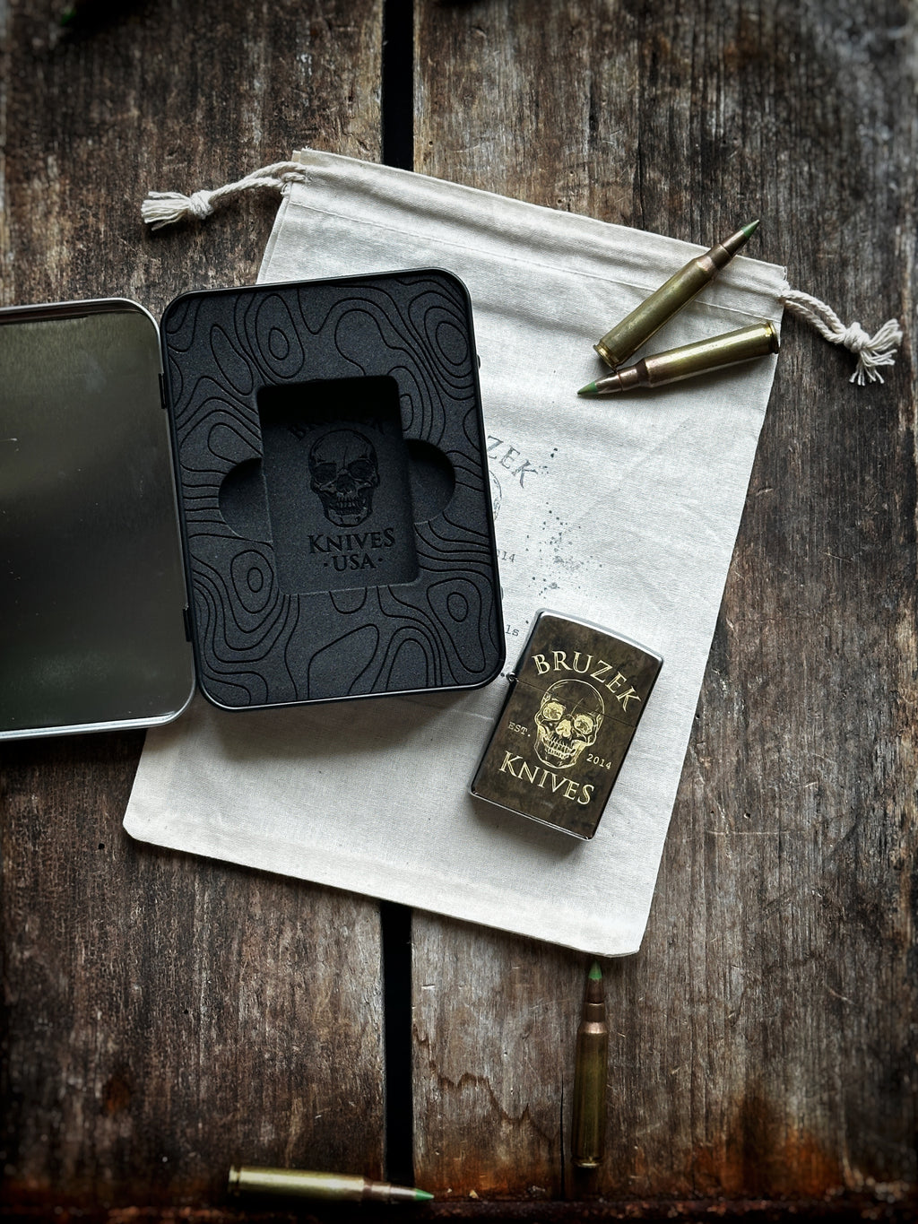 Bruzek Knives Zippo Lighter