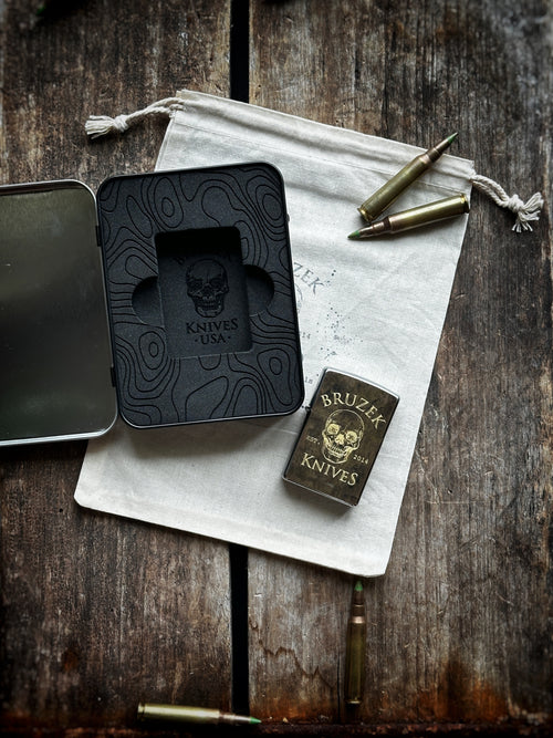 Bruzek Knives Zippo Lighter