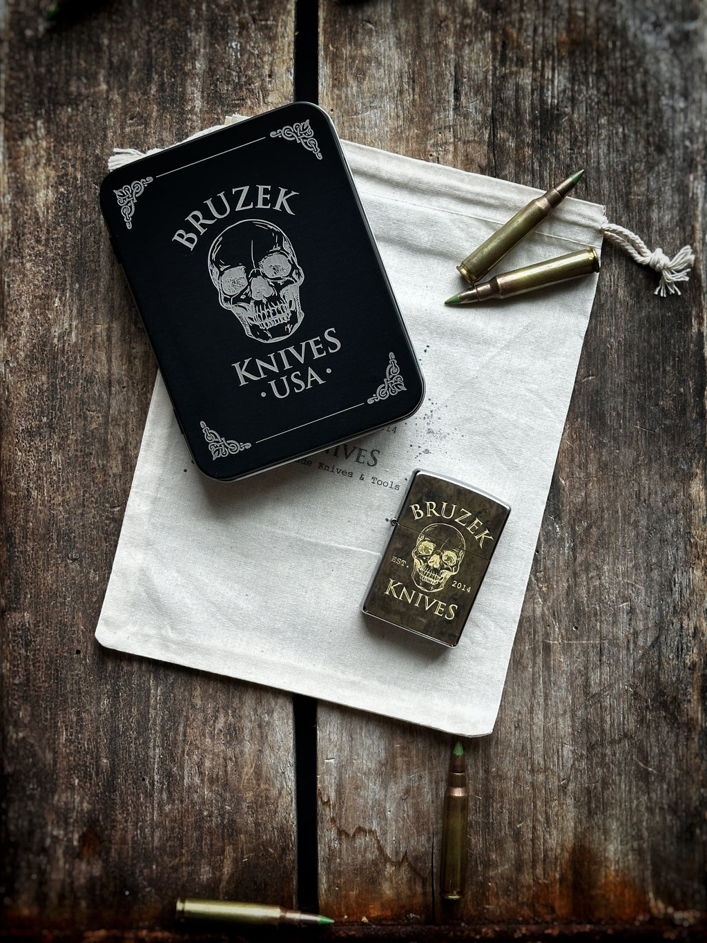 Bruzek Knives Zippo Lighter