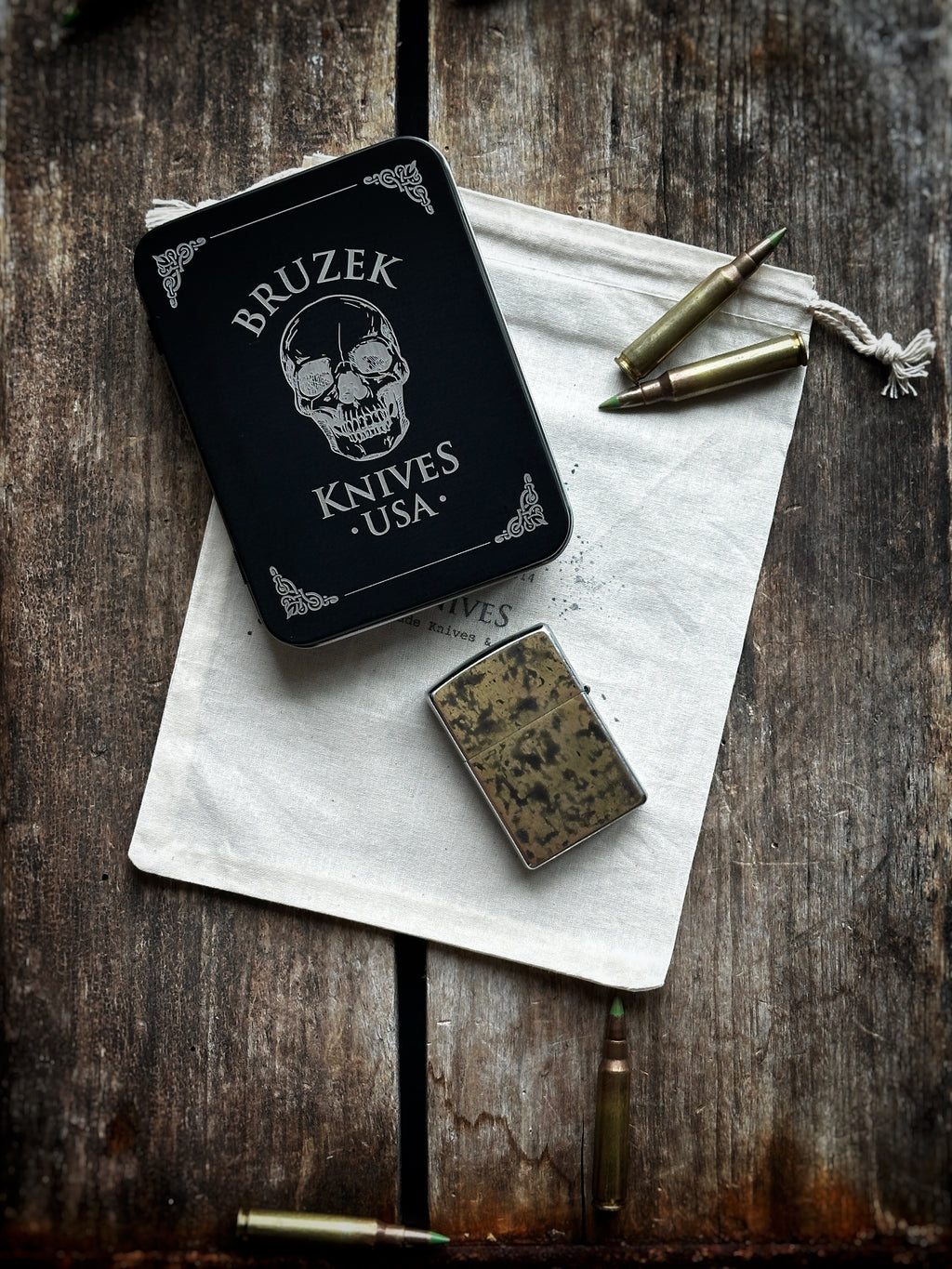 Bruzek Knives Zippo Lighter