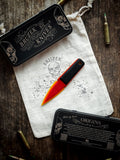 Retro TRD (Black on top) G10 - Thumb Dagger Version 2
