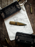 Coyote over OD Green 50:50 G10 - Thumb Dagger Version 2