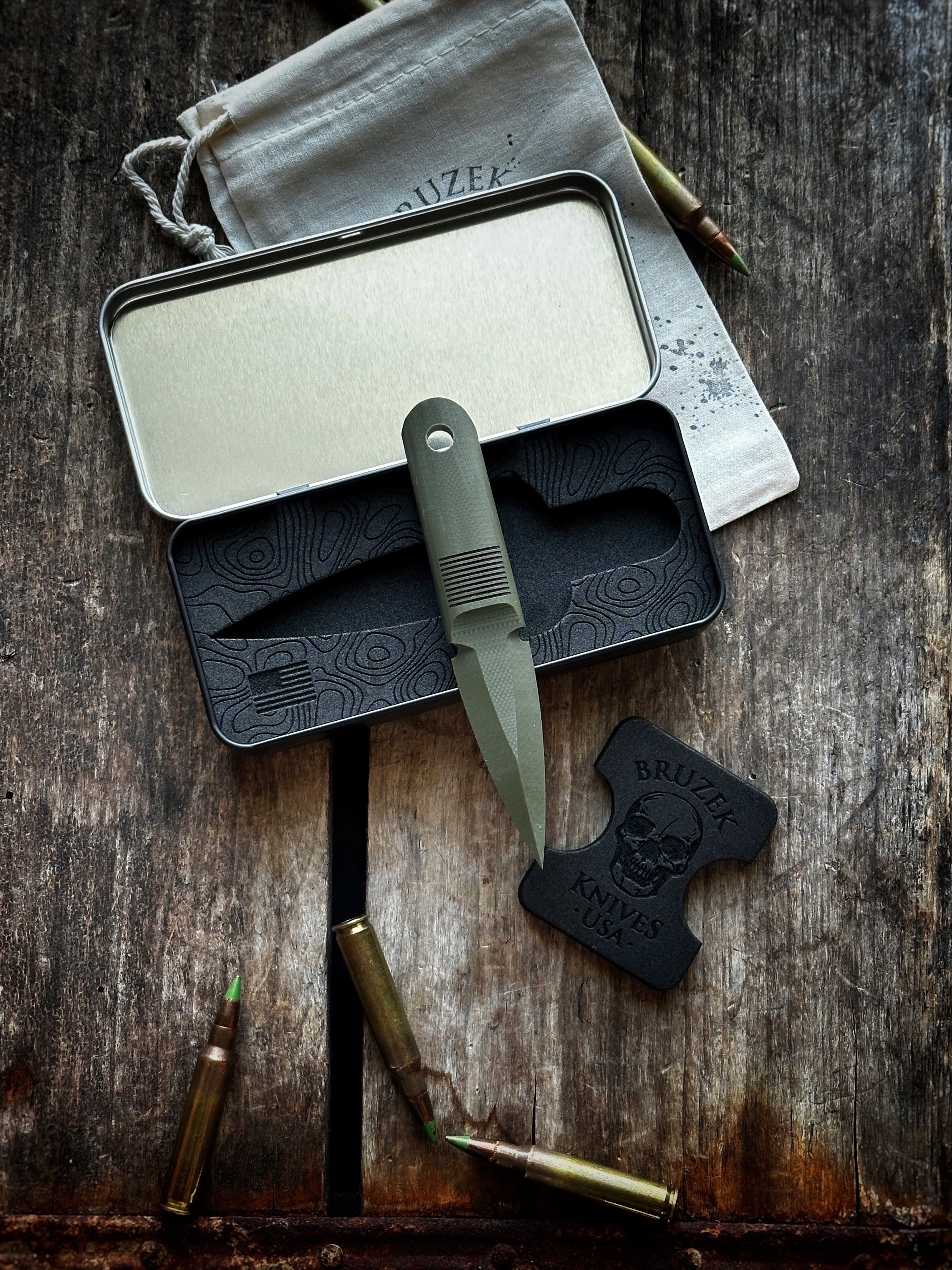 OD Green G10 Thumb Dagger - Version 1
