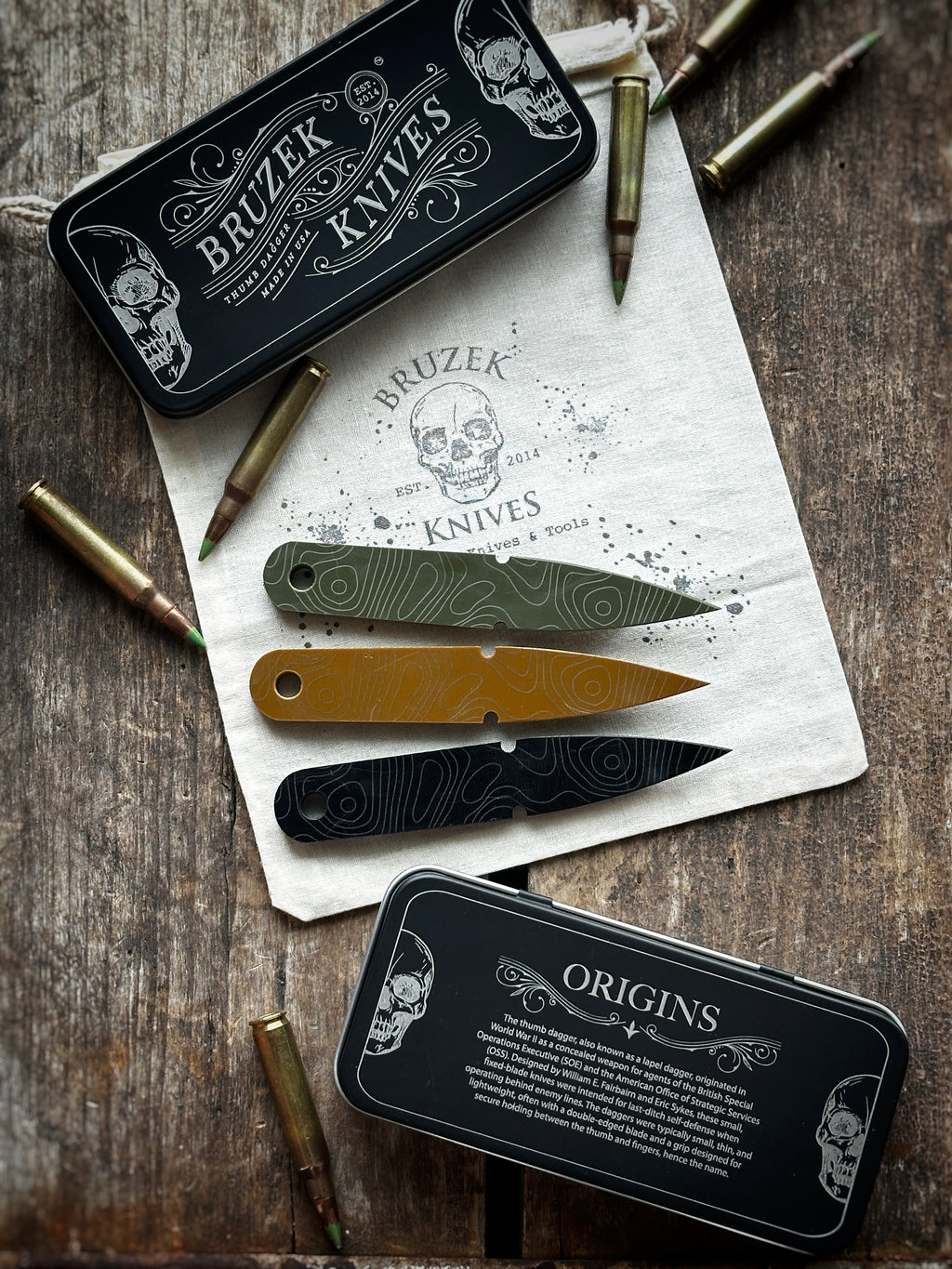 OD Green G10 Thumb Dagger - Version 1